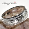 [BreezyIsland] Hawaiian Jewelry Ring Ring 6mm Width 925 Silver, Sterling