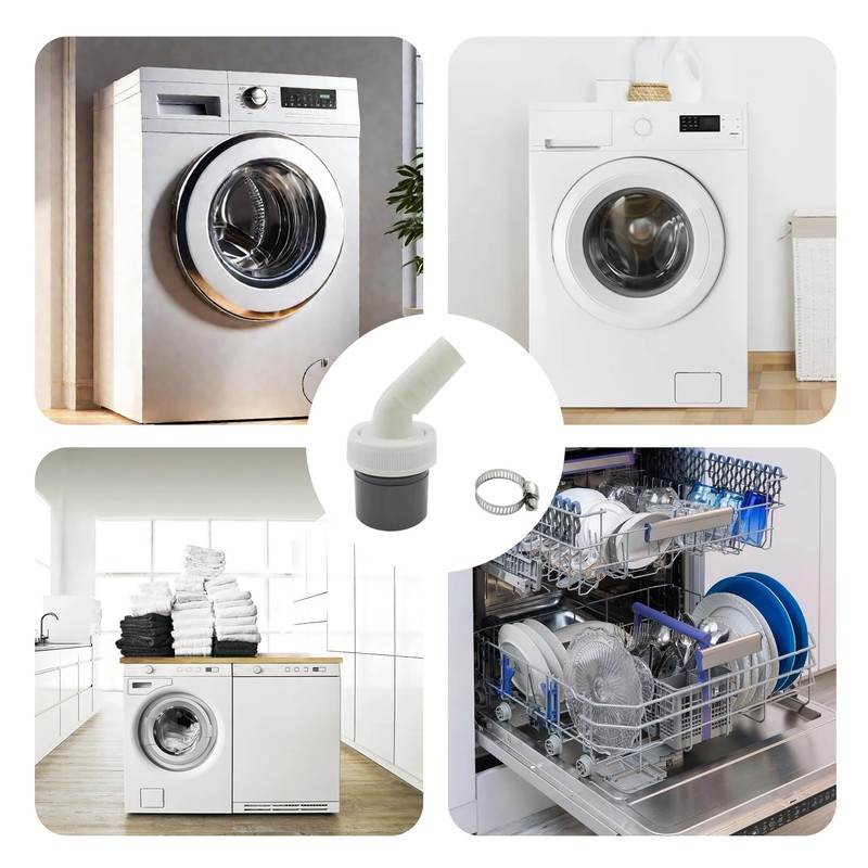 Washing Machine Drain Adapter, Siphon Washing Machine Connection, Washing Machine