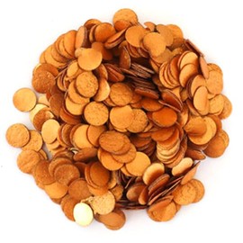 Crystal Candy Wafer-Paper Sequins, Inca Gold