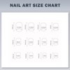 24 Pcs Marine Jewel Short Press-On Nails Kit – Light