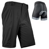 Men's Mountain Bike Shorts 2 in 1 Padded Mens Cycling
