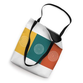 Korean Hangul A Traditional Hanbok Pattern Tote Bag