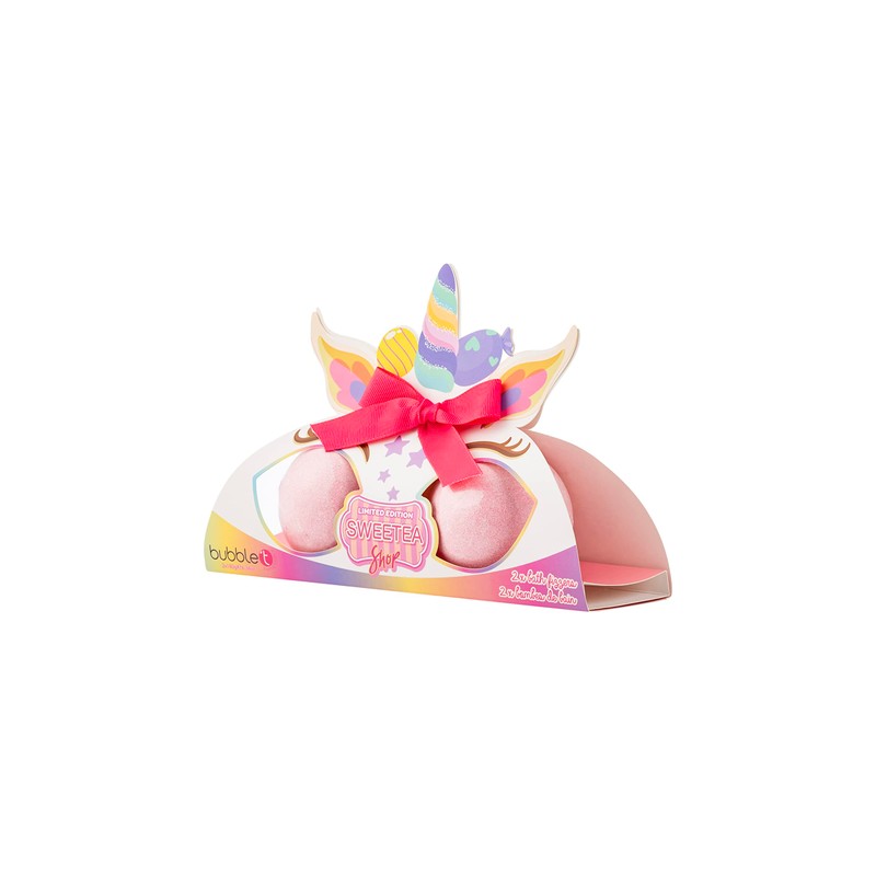 Bubble T Cosmetics, Sweetea Edition, Unicorn Fizzers Set, 2 x