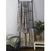 DII Variegated Stone Acrylic Woven Throw, 50x60 with 3" Fringe