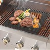 Onlyfire Universal Cast Iron Griddle, Reversible Cooking Griddle for Gas/Charcoal
