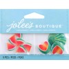 Jolee's Boutique Scrapbooking Embellishment, Watermelon Slices
