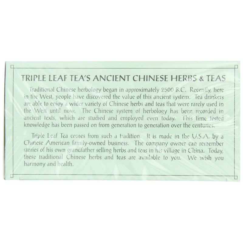 Triple Leaf Tea, White Peony, 20 Tea Bags (Pack of
