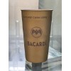 Bacardi Set of 5 Bacardi Cuba Libre Gold Aluminum Cups,