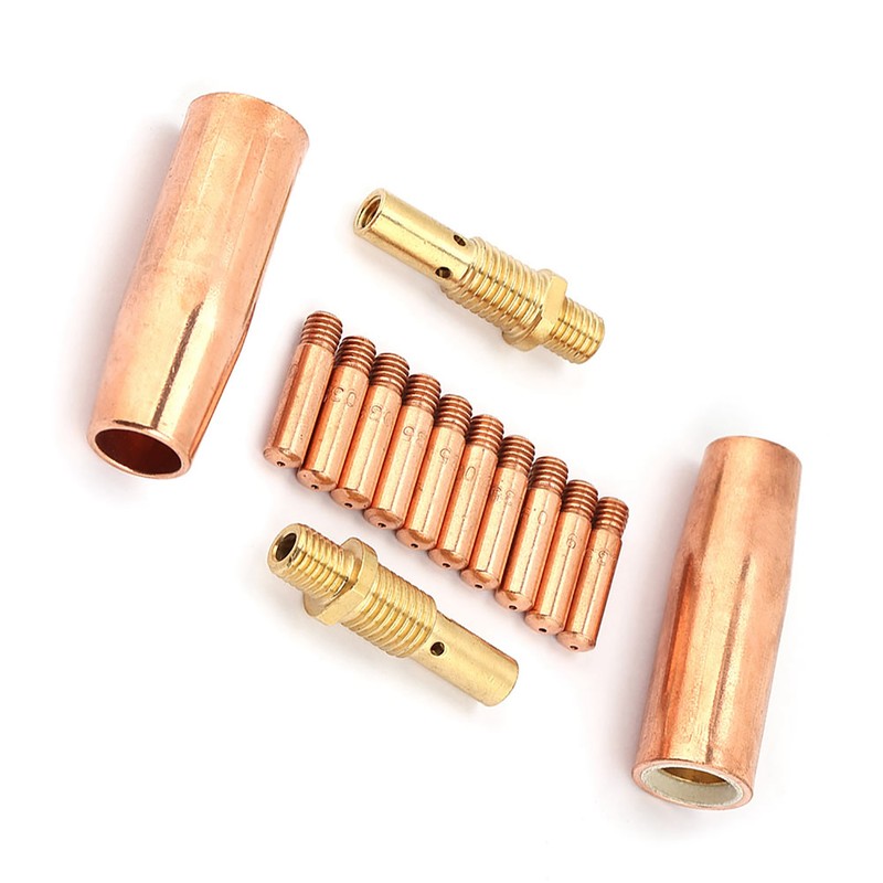 14 pcs/set Nozzle Diffuser Tip Kit for Tweco MIG Welding