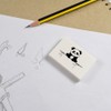 2 x 45mm 'Cute Sketchy Panda ' Erasers/Rubbers (ER00042793)
