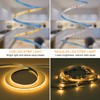 OMIKA COB LED Strip Lights, 2700K Warm White Battery Powered