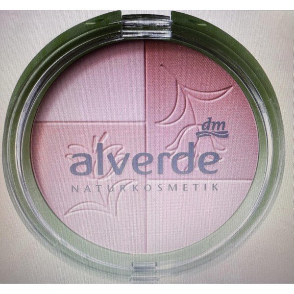alverde Natural Cosmetics Blush Multi-Colour 10 Coral Glow 9 g