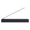 Ikibumi Black Wooden Incense Stick Holder with Storage Box