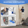 Loyoda Folding Work Platform for Adults, Aluminum Foldable Step Stool