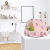 YAJISA Guinea Pig Bed Hideout, Soft Hamster Bed with Cute