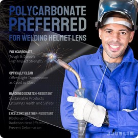 20Pcs - 4.33" x 3.54" - Universal Welding Helmet Hood Replacement Clear Lens Cover