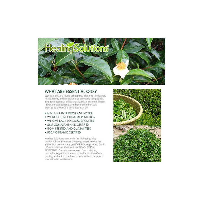 Healing Solutions 60ml Oils - Tea Tree Essential Oil -