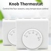 Thermostats for Home, Thermostat Switch Temperature Controller, with On/Off Switch