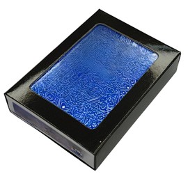 MilesMagic Magician's Vanishing Deck Disappearing Appearing Gimmick Cards Case Easy to Learn Mentalism and Baffling Illusion Close Up Magic Trick, Blue Back