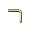sourcing map Book Corner Protection Edge Protection Corner Protection Gold