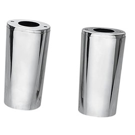 45963-97 EXTENDED +2" Plus Two Inches 1980-2013 Touring Harley Upper Fork CHROME Slider Covers Davidson Street Glide Road King VT 24-0138 86-2017 Softail Fat Boy Heritage Slim 1949-1984 FL 04110012 HD