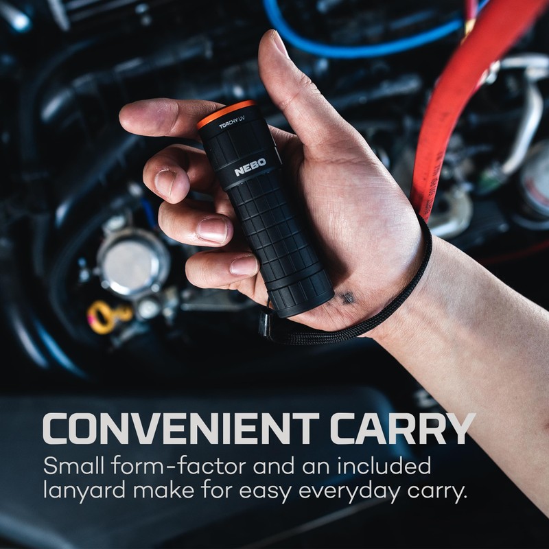 NEBO Torchy UV and Black Light, Dual UVA Technology for