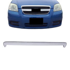 Perfit Liner New Replacement Parts Front Hood Panel Molding Trim Chrome Plastic for 2007-2011 CHEVY Aveo LS/LT Fits GM1235108 96649250