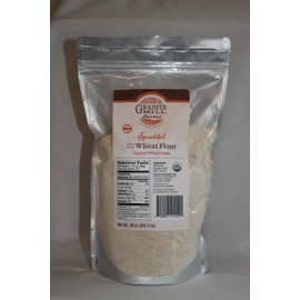 Stone Ground Sprouted Organic Hard White Wheat Flour, 30 oz