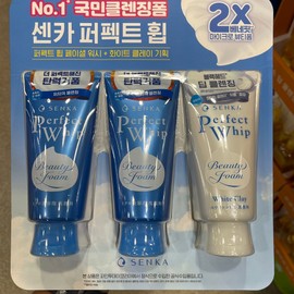Senka Cleansing Foam Perfect Whip 120gX2+White 120g-Traders / 센카 클렌징폼 퍼펙트휩 120gX2+화이트 120g-트레이더스