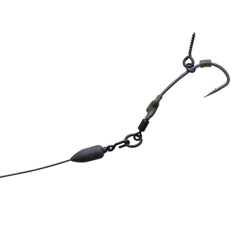 ESP Ronnie Clips And Tungsten Sleeve Weedy Green Qty 8
