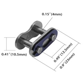 WEIYINGSI 420 Chain Connecting Master Link for ct200u Mini Bike 212cc Engine SSR 125cc 70cc 125cc Coolster Roketa Taotao SunL Pit Bike ATV Quad 4 Wheelers 20pcs