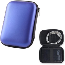 Hard Drive Case, Hard Drive Case, HDD Case for 2.5 Inch Hard Drives and SSD, Robust Shockproof Case for Portable/Extreme Portable SSD External Hard Drive, Hard Travel Carry Case