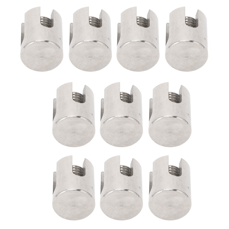 10Pcs Wire Rope Trellises Cross Clip Stainless Steel Cable Railing