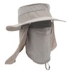 Fishing Hat Nylon Breathable Sun Protection Caps with Neck Flap