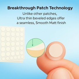 Facial Sticker-hydrocolloid stickers- Blemish patches- Ultra Thin Spot cover-Each pack includes 72 patches in two different sizes 12mm and 8mm