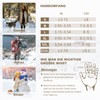 Rahhint Merino Wool Thermal Winter Gloves for Men Women, Touch