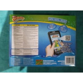 Wham-O SLIP N SLIDE WAVE RIDER DOUBLE INFLATABLE WATER SLIDE RACE KID FUN PARTY