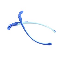 QYAJS Child Eyeglass Arms 1 Pair Glasses Replacement Temple Silicone Frame Legs Blue