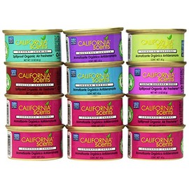California Scents Can-12ct Mc Spillproof Organic Air Fresheners (Pack of 12)