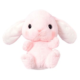 TOLLION Plush Stuffed Animal Backpack Bunny Backpack with Adjustable Gift for Women Girl (Pink)