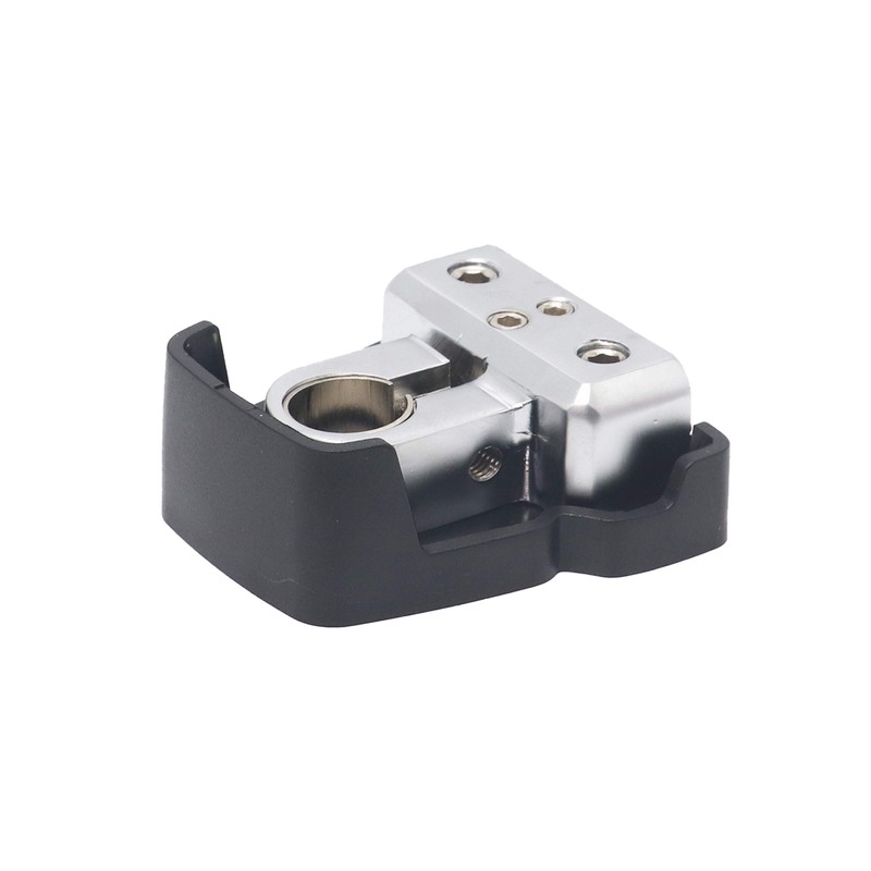 Audiotek BC28 Positive/Negative Competition Battery Terminal with 2-in-1, (2) 0AWG