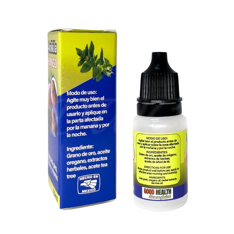 GOOD HEALTH Buena Salud Ankila Hongo Tea Tree Oil Oregano