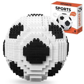 XEERUN Football Building Block Set, STEM Educational Toy, Football Gifts for Boys, Block Decorations, Miniature 3D Football Toy Model Gifts For Boys, Girls Ages