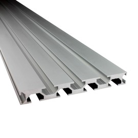 Aluminium Profile 15 x 120 mm, 2 m System, Assembly, Construction Profile Groove 8-100-2000 mm