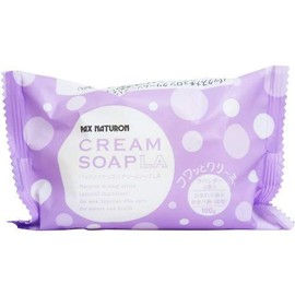 Taiyo Oils Pax Naturon Cream Soap, LA Lavender, 3.5 oz (100 g) x 4 Packs