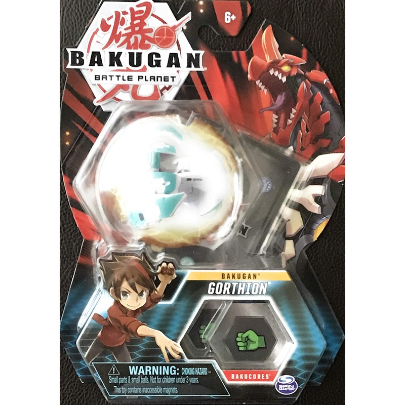 Bakugan, Gorthion, 2-inch Tall Collectible Transforming Creature, for Ages 6