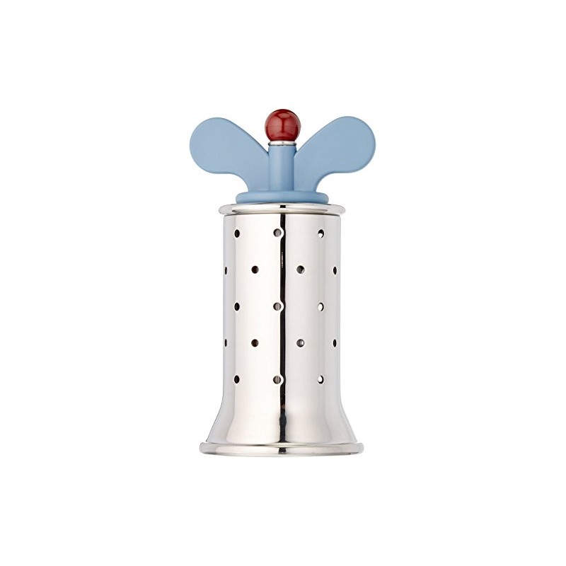 Alessi Michael Graves Pepper Mill Black, 6.3cm diameter, 13.2cm high