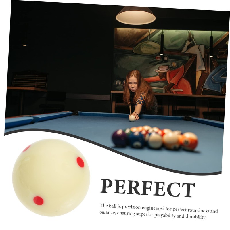 SUPVOX Billiard White Ball Cue American Billiards Snooker White Ball