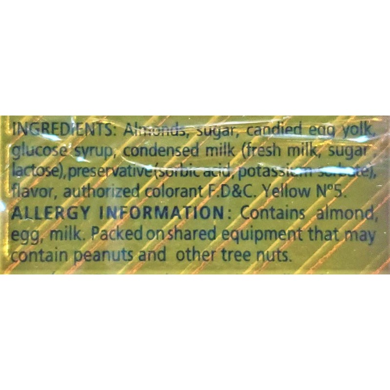 Sanchis Mira Nougat 2 Packs (Egg Yolk Nougat)