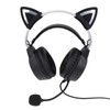 Lightweight Gaming Headset with Detachable Cat Ears, Noise Concealing RGB